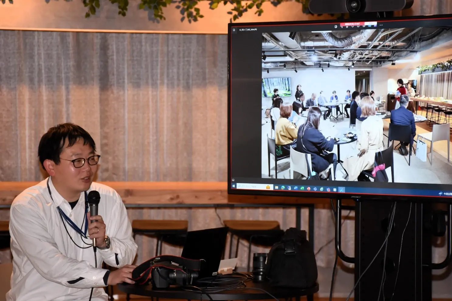 イベントについて紹介してくれた関根さん