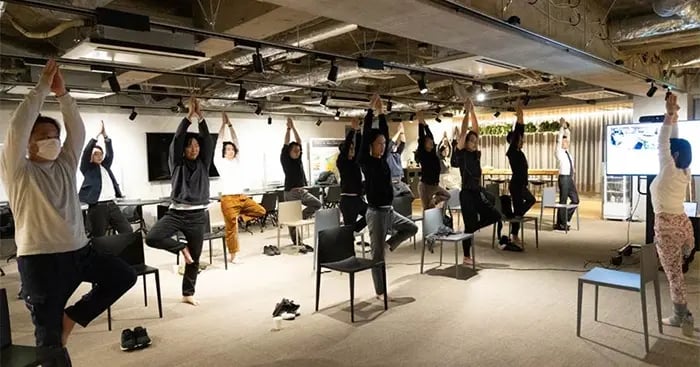 NAKANIWAイベント「デスクワークの疲れを和らげるヨガイベント」レポート