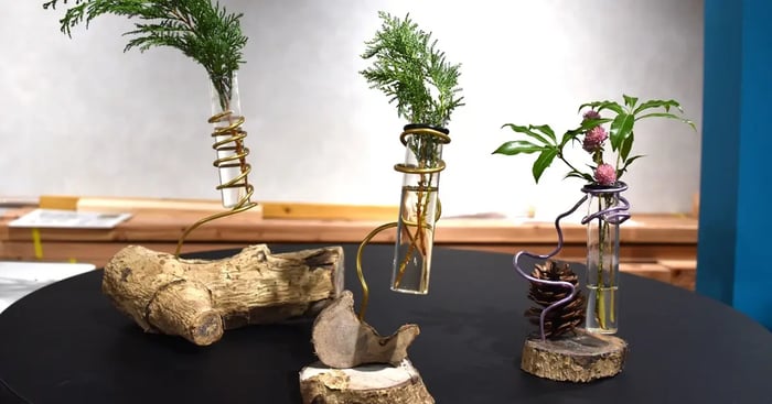 NAKANIWA ワークショップイベント「オリジナル一輪挿しを作ろう」レポート